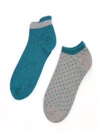 Trainer Sock | Trainer Sock duo with dots and lurex | Take Good Care