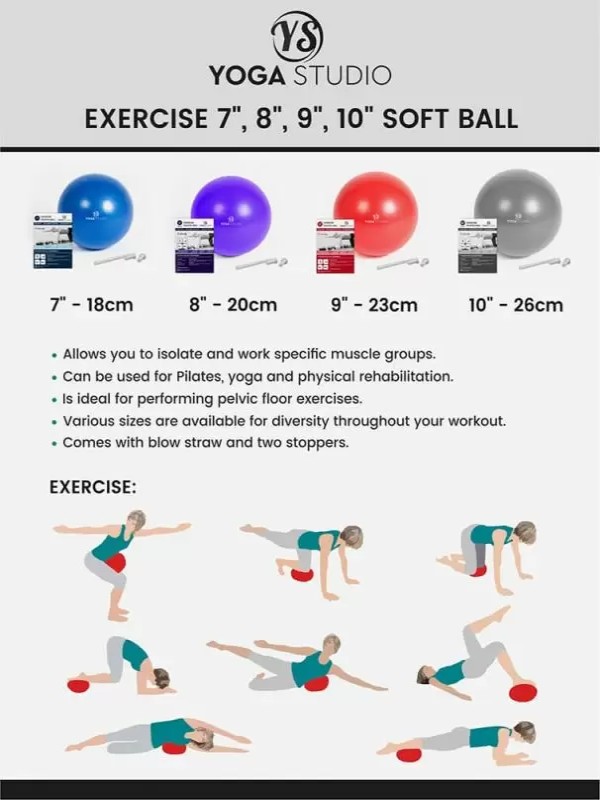 Yoga Equipment | Exercise Pilates Ball | Take Good Care