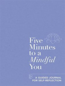 Five Minutes to a Mindful You journal book