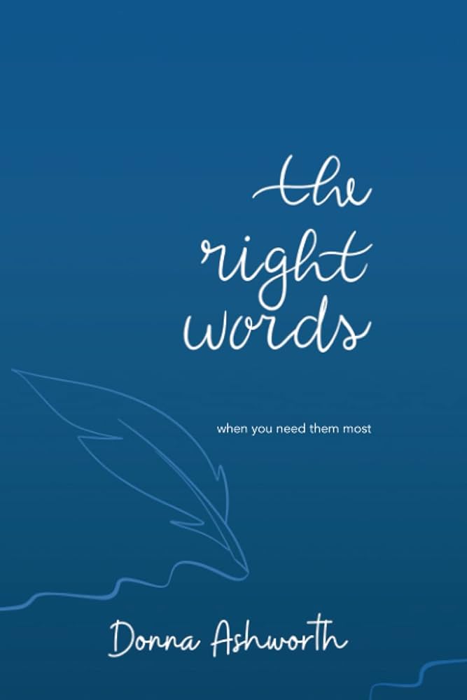 The right words - donna ashworth